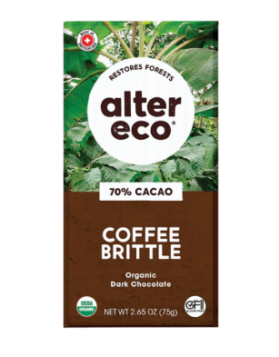 Alter Eco Dark Coffee Brittle - 84g