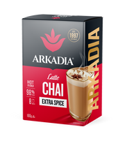 Arkadia Chai Latte Extra Spice Sachets 20g - 8pk