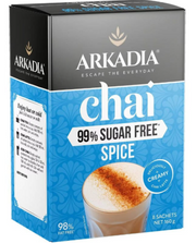 Arkadia Chai Latte Spiced Sugar Free Sachets - 8pk