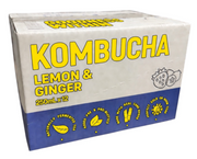 Bonsoy Lemon & Ginger Kombucha - 12 x 250ml